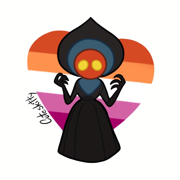 [Pride Cryptids] Flatwoods Monster by Cuteskitty