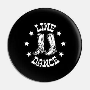 Line Dance Boots Design Pin
