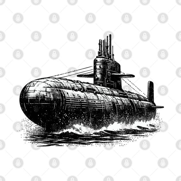 Submarine by Vehicles-Art