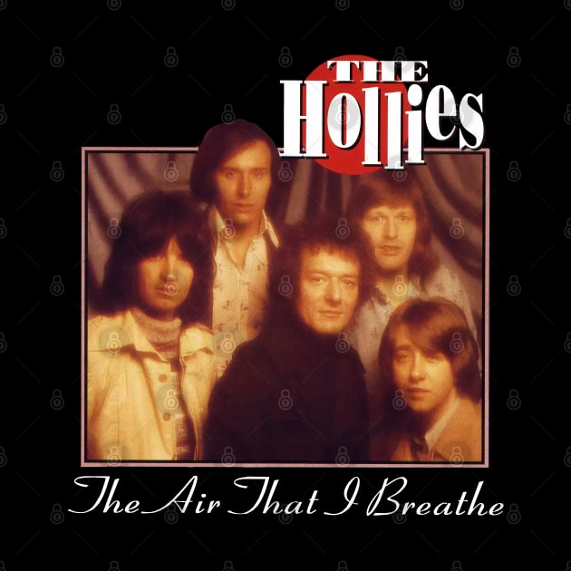 The Hollies Band Vintage by Powder.Saga art