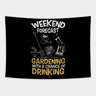 Weekend Forecast - Gardening with a Chance of Drinking Tapestry