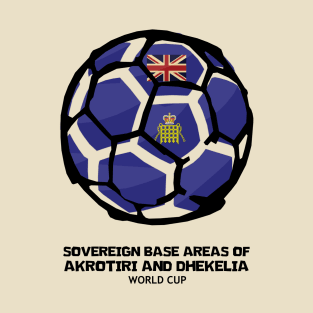 Sovereign Base Areas of Akrotiri and Dhekelia Football Country Flag T-Shirt