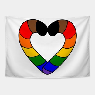 Candy Cane Pride Tapestry