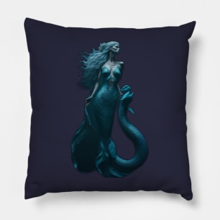 All Hallows Eve Mermaid Pillow