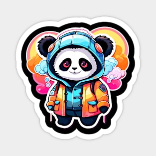 Panda Illustration Magnet