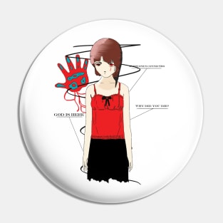 Serial Experiments Lain ''PSYCHE'' V1 Pin