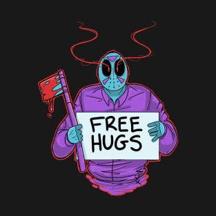 Free Hugs Retro Jason T-Shirt