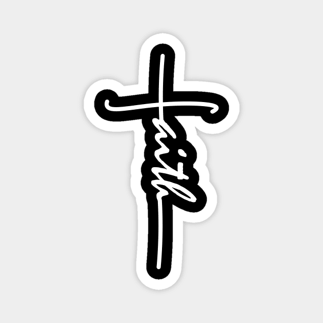 Faith Cross Magnet by anupasi