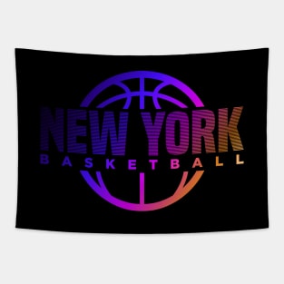 New York Basketball Tapestry