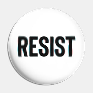 Resist T-shirt Pin