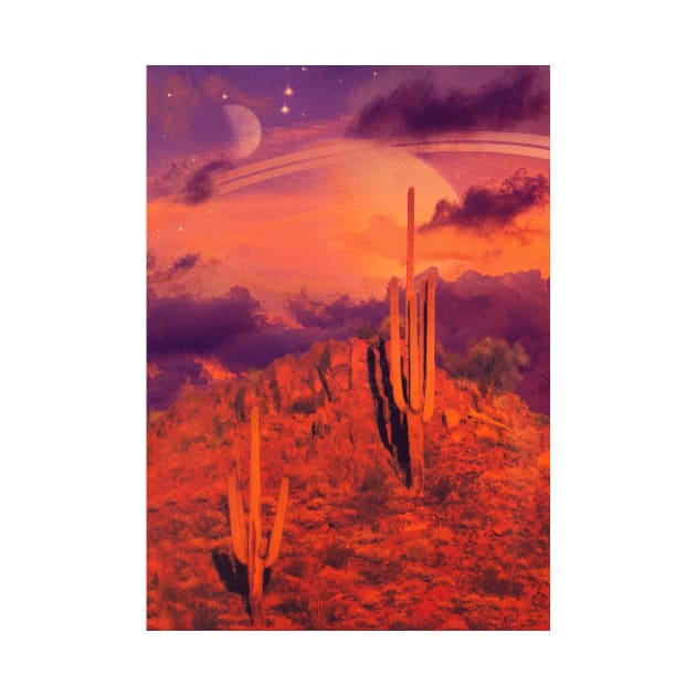 Desert Space by linearcollages