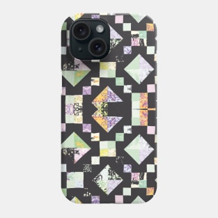 Patchwork Geometric Squares Phone Case