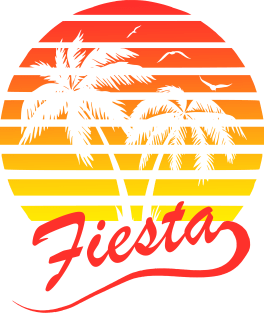 Fiesta Tropical Sunset Magnet