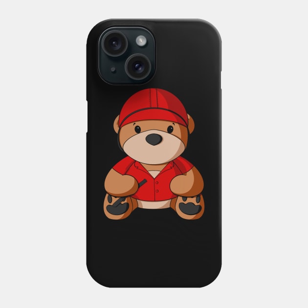 Jockey Teddy Bear Phone Case by Alisha Ober Designs