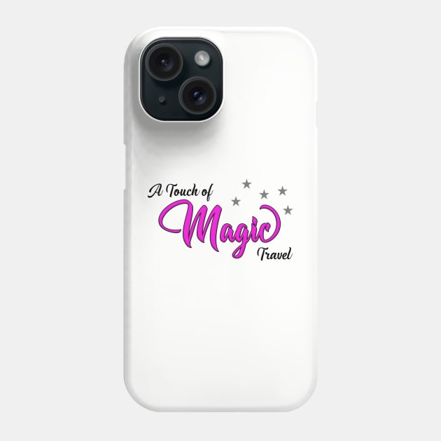 Pink ATOM Logo Phone Case by A Touch of Magic Travel