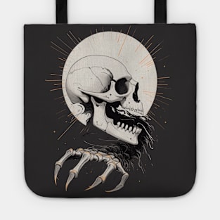 Devil's skull Tote