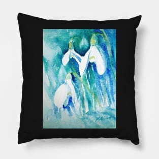 Snowdrops Pillow