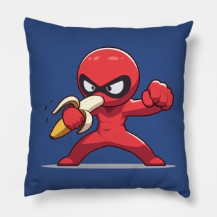 Red Banana Man Pillow