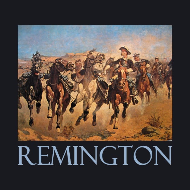 Dismounted (1890) by Frederic Remington by Naves