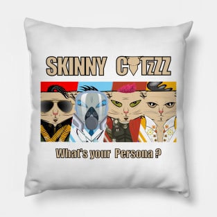 Skinny Catzzz | What's your Persona? Pillow