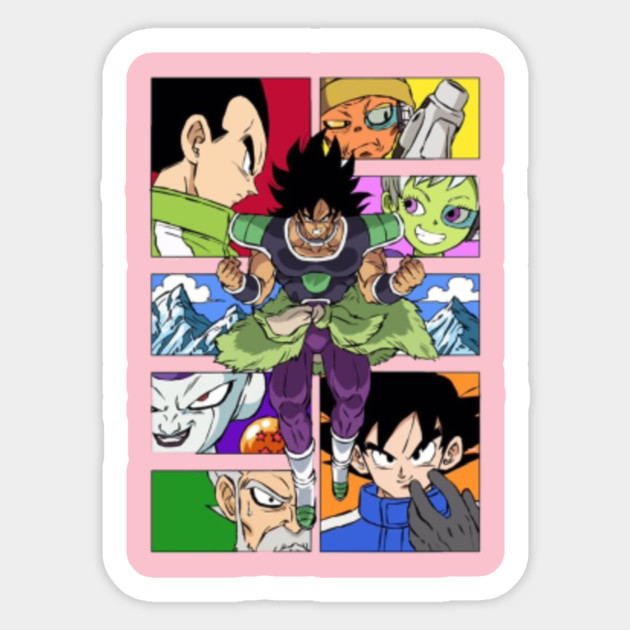 Dragon Ball Super Broly Dragon Ball Sticker Teepublic