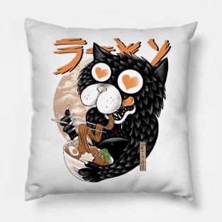 Cat Love Ramen Pillow