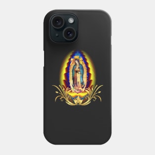 Our Lady of Guadalupe 04 New Zarape Phone Case