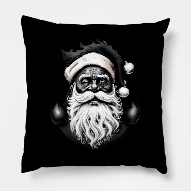 santa christmas Pillow by rotra