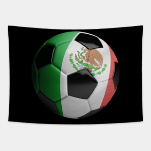 Mexico Soccer Ball Tapestry