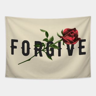 forgive rose flower Tapestry