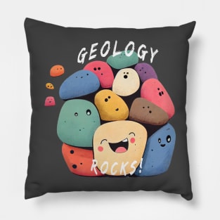 Geology Rocks Pillow