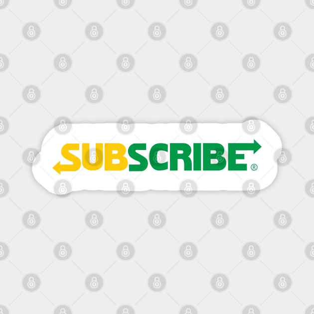 Subscribe Magnet by peekxel