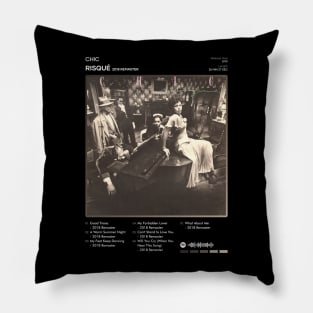 CHIC - Risqué Tracklist Album Pillow