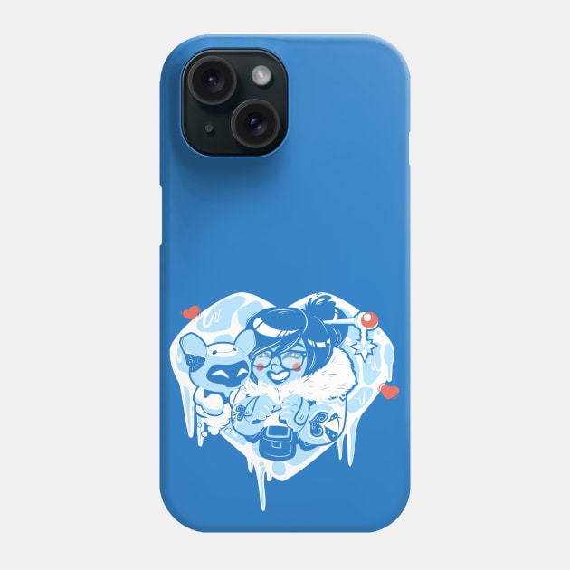 Ice to meet you Phone Case by Ohsadface