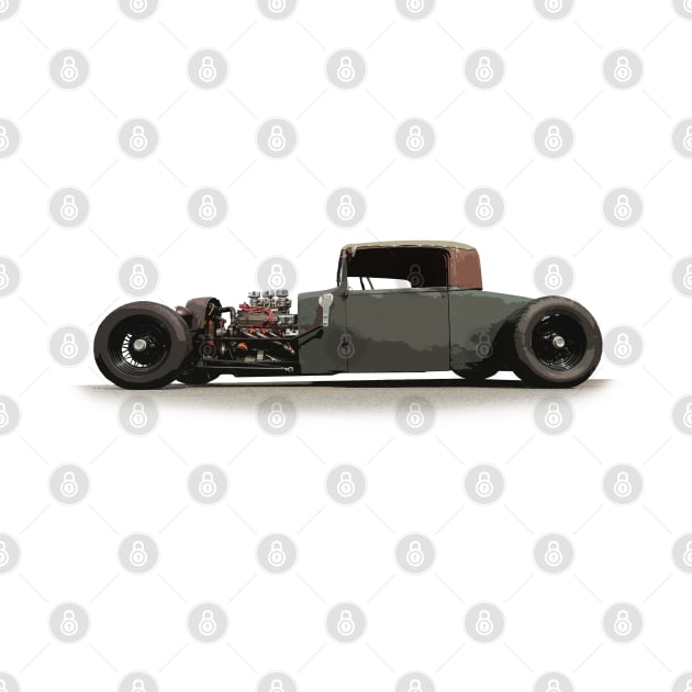 Ford Rat Rod Model A - stylized by mal_photography