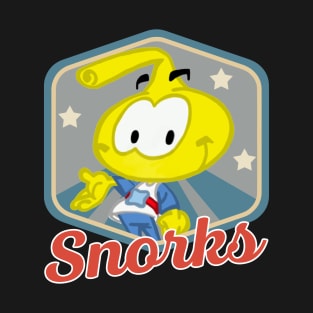 Snorkland Chronicles Commemorate the Playful Antics and Memorable Moments of Snorks Characters on a Tee T-Shirt