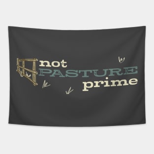 Funny Cow Pun Not Pasture Prime Tapestry