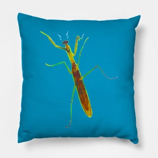 Praying Mantis Pillow