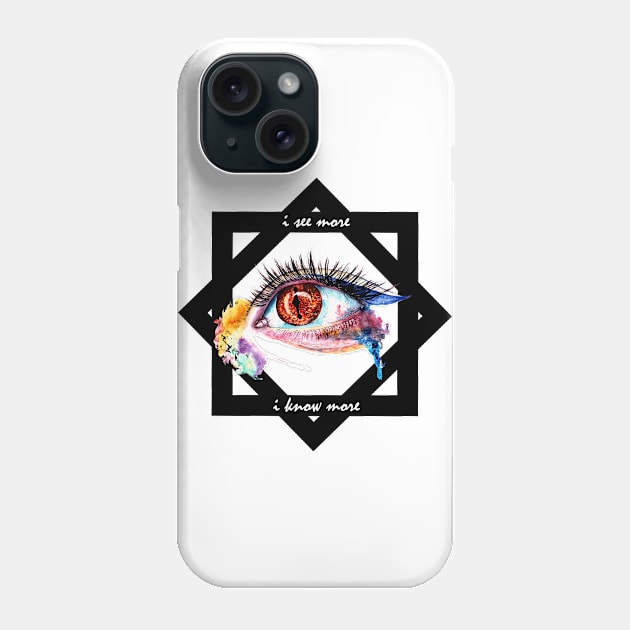 eye Phone Case by NemfisArt