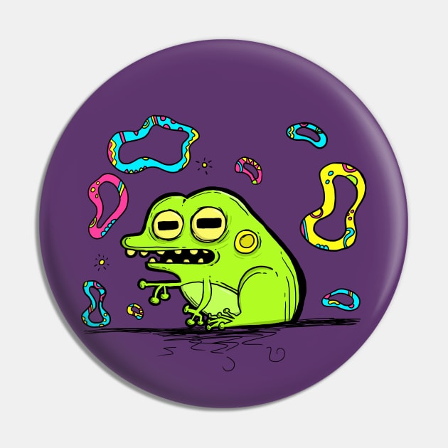 Phsyco frog Pin by Namarqueza
