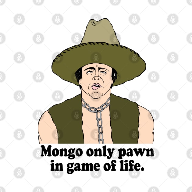 BLAZING SADDLES MONGO FAN ART!! by cartoonistguy