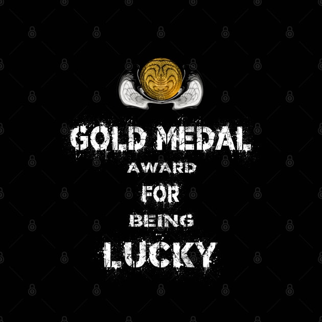 Gold Medal for being Lucky Award Winner by PlanetMonkey