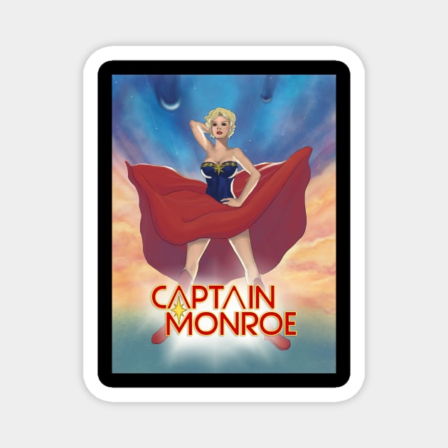 Captain Monroe Magnet by KristinaGraphics