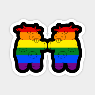 LGTB Pride - CowLick! Magnet