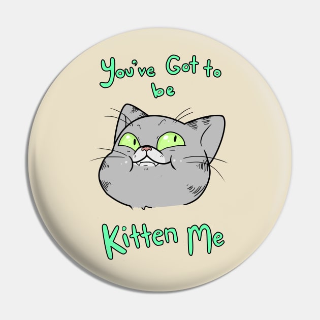 You Gotta Be Kitten Me Pin by Spacey’s