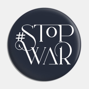 # STOP WAR Pin