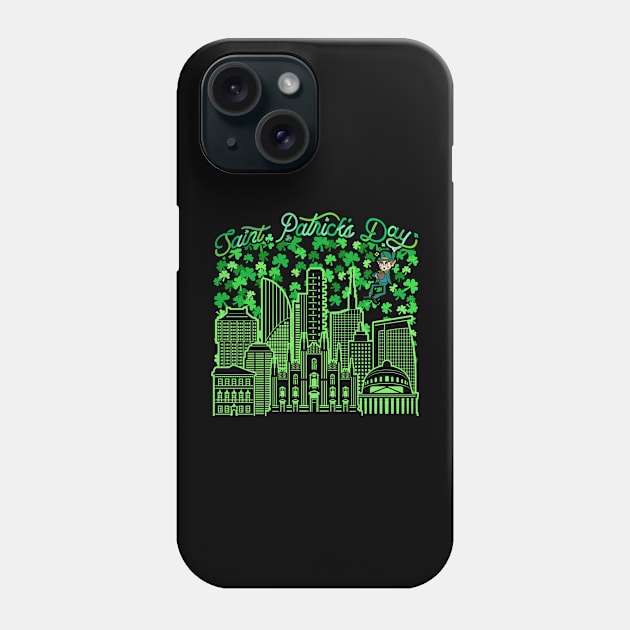 Saint Patrick's Day Milan Italy Phone Case by travel2xplanet