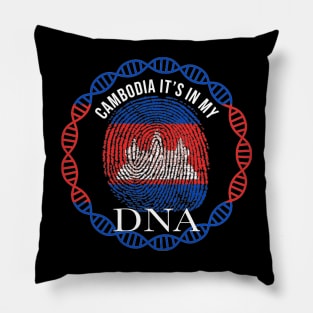 Cambodia Its In My DNA - Gift for Cambodian From Cambodia Pillow