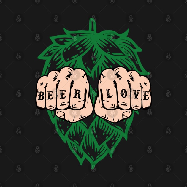 Beer Love Fist IPA by byfab