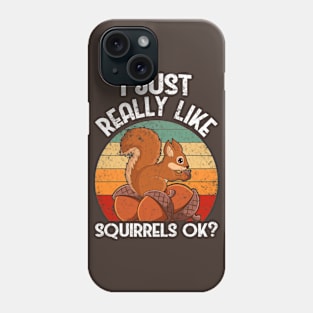 Fall Like Squirrel Phone Case